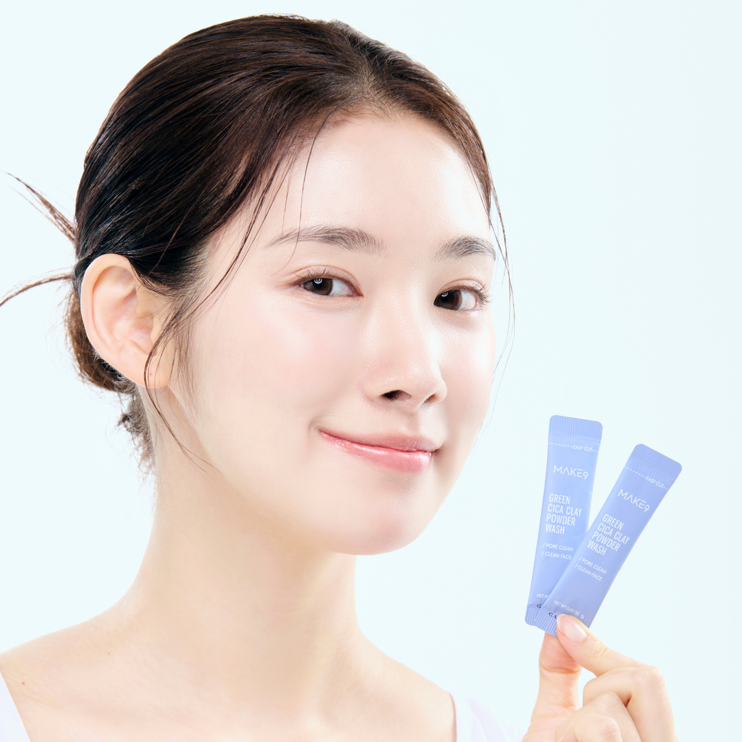 Make9 Green Cica Clay Face Wash