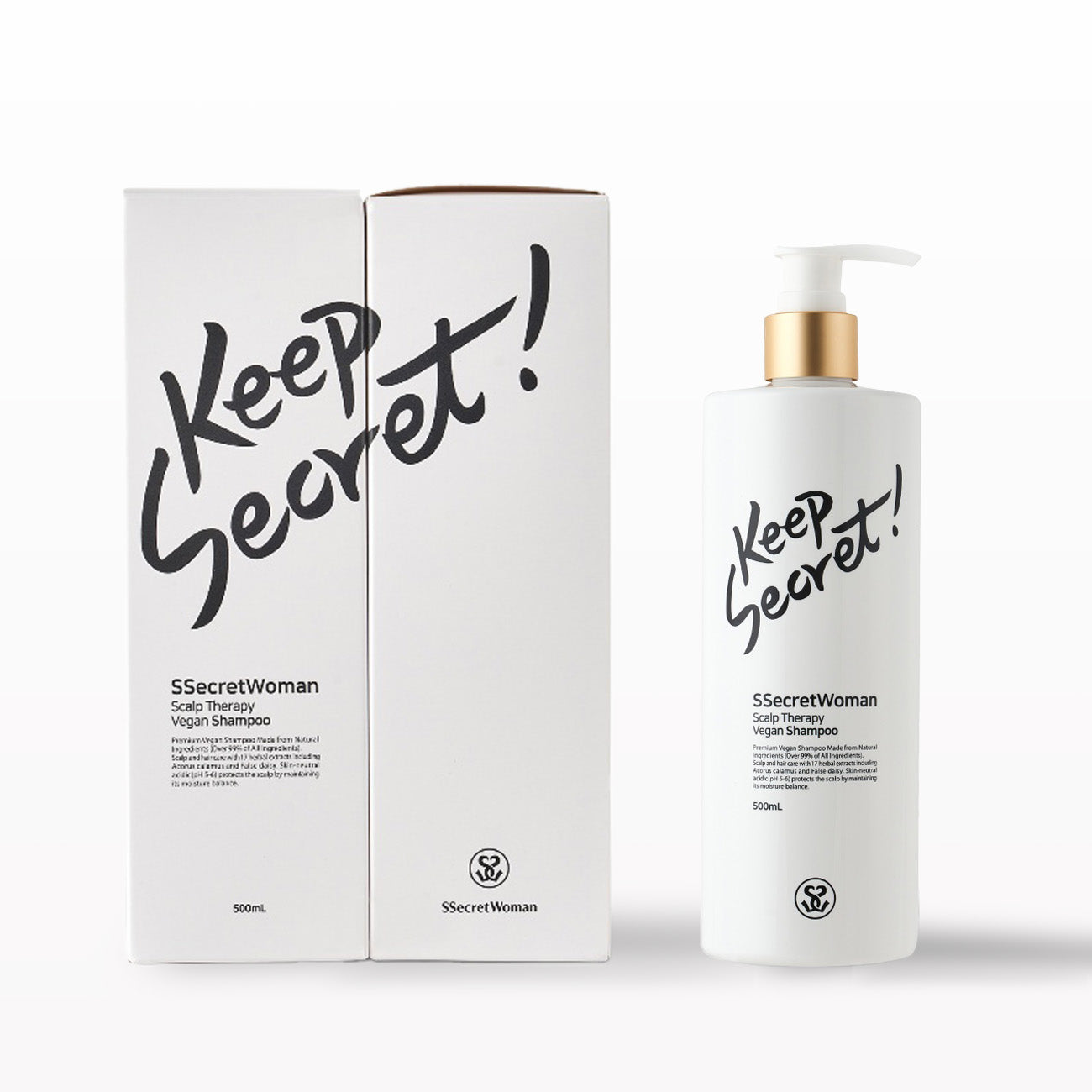 SSECRET WOMAN Scalp Repair Vegan Shampoo
