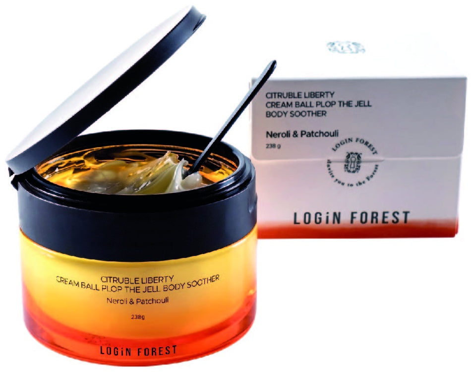 LOGiN FOREST Citruble Liberty Cream Ball Plop the Jell Body Soother
