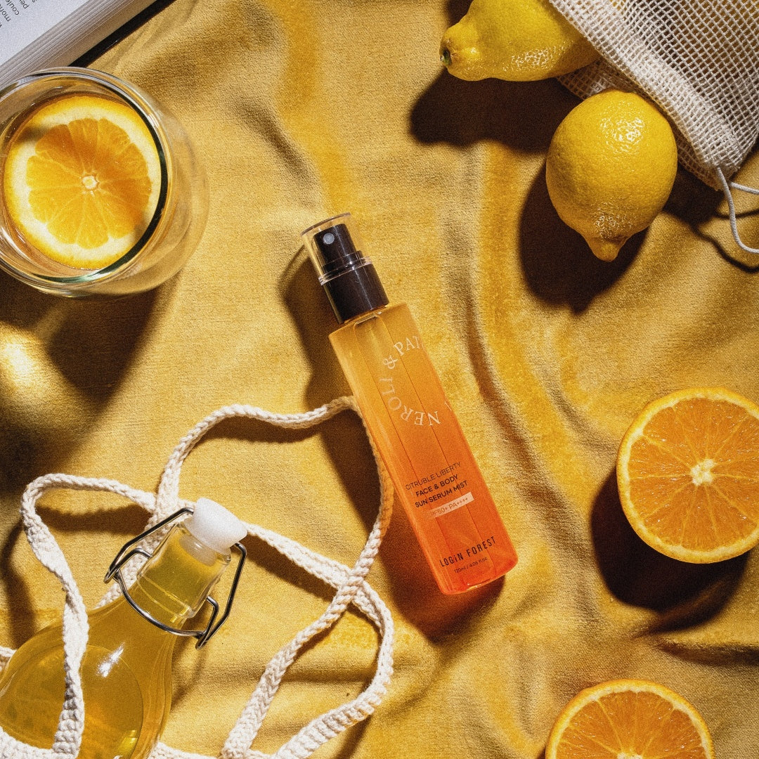 LOGiN FOREST Citruble Liberty Face & Body Sun Serum Mist SPF50+