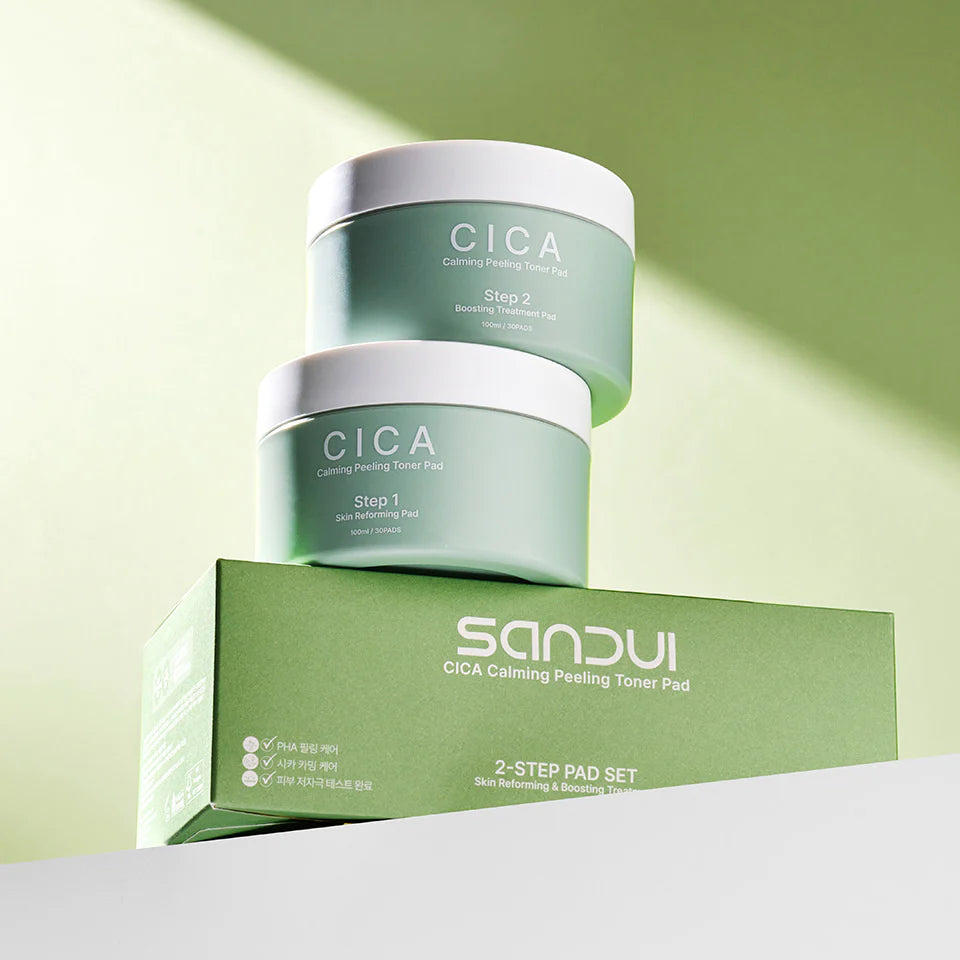 SANDUI Cica Calming Peeling Toner Pad