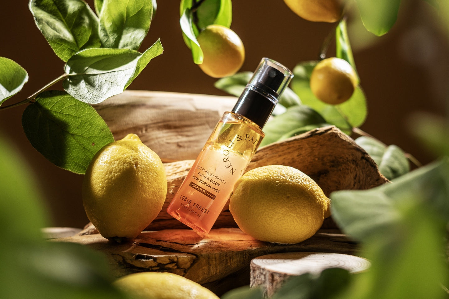LOGiN FOREST Citruble Liberty Face & Body Sun Serum Mist SPF50+ (mini)