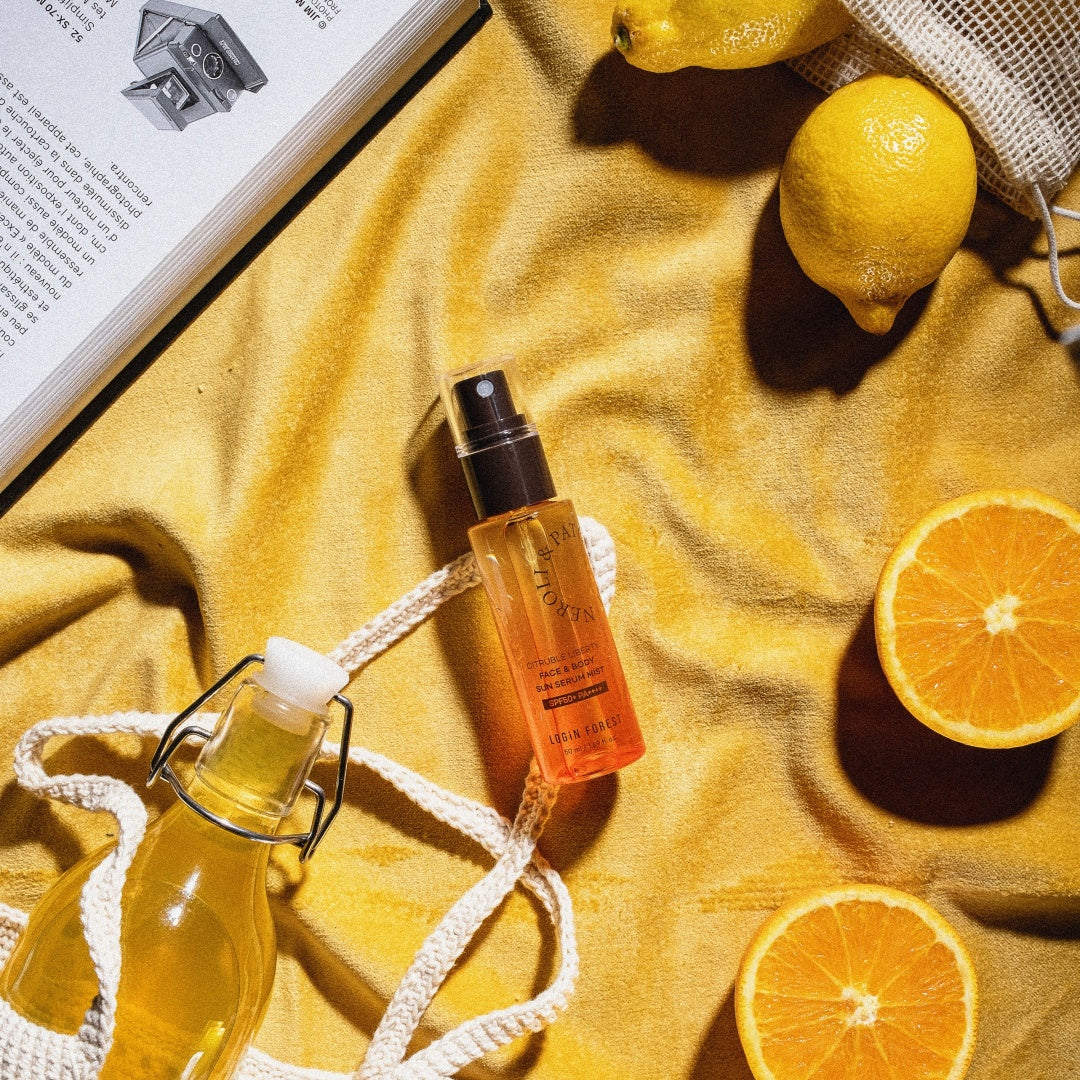 LOGiN FOREST Citruble Liberty Face & Body Sun Serum Mist SPF50+ (mini)